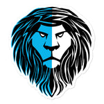 Bravehearted Lion (sticker)