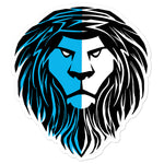 Bravehearted Lion  (sticker)